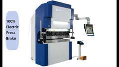 100% Ηλεκτρική Μηχανή Φρένων Τύπου 40Ton 1300mm DA66T 3D ελεγκτής, μικρού μεγέθους ελαστικό φρένο