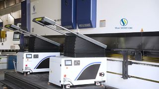 Πώληση Tandem Press Brake Machine 450Ton 6000mm