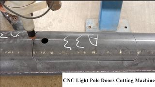 Μηχάνημα κοπής αυτόματων πορτών πόλων, ΜΗΧΑΝΗ ΚΟΠΗΣ ΠΟΡΤΩΝ ΦΩΤΙΣΤΙΚΩΝ ΠΟΛΩΝ CNC