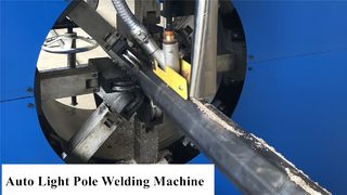 Μηχανή συγκόλλησης με πόλο φωτός δρόμου Μηχανή συγκόλλησης με πόλο πυραμίδας και μηχανή συγκόλλησης πόλων οκτάγωνου